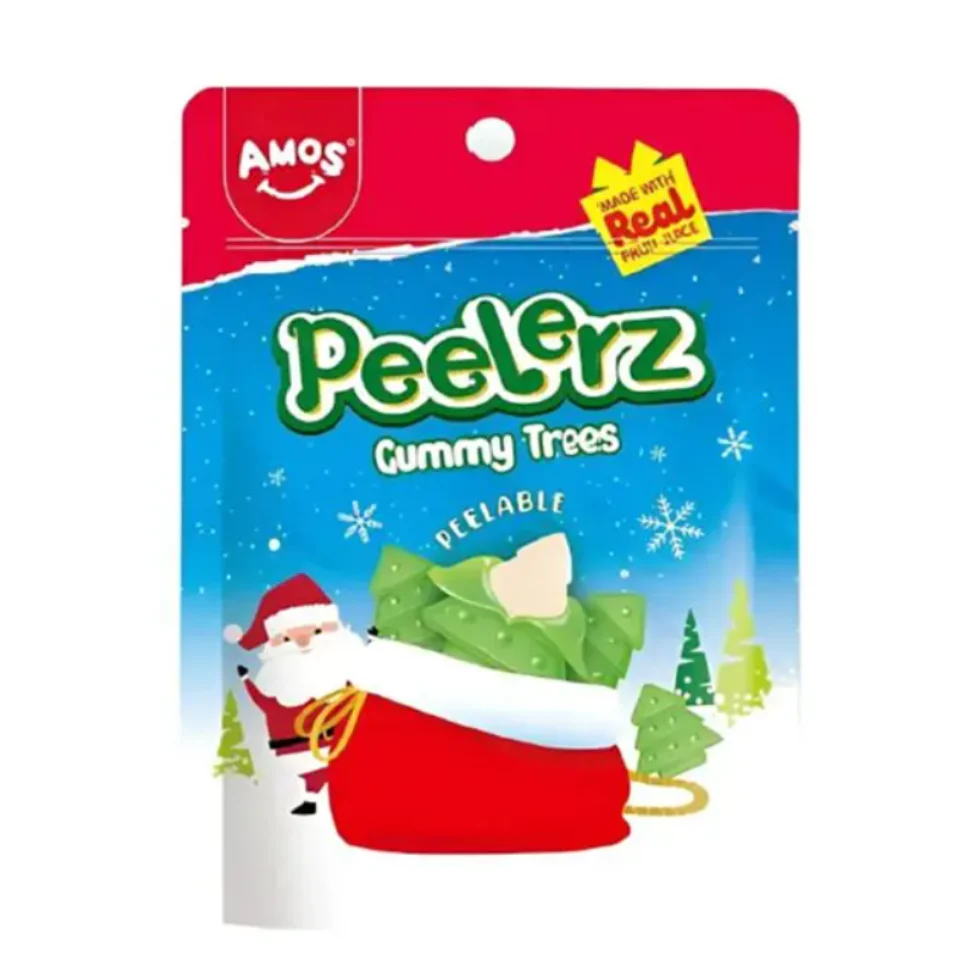 Árboles de Navidad de goma Amos Peelerz