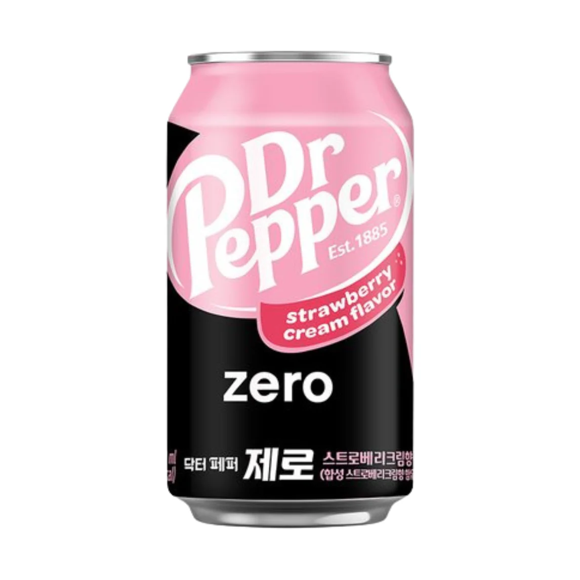 Dr Pepper Zero Sabor a Fresa y Crema