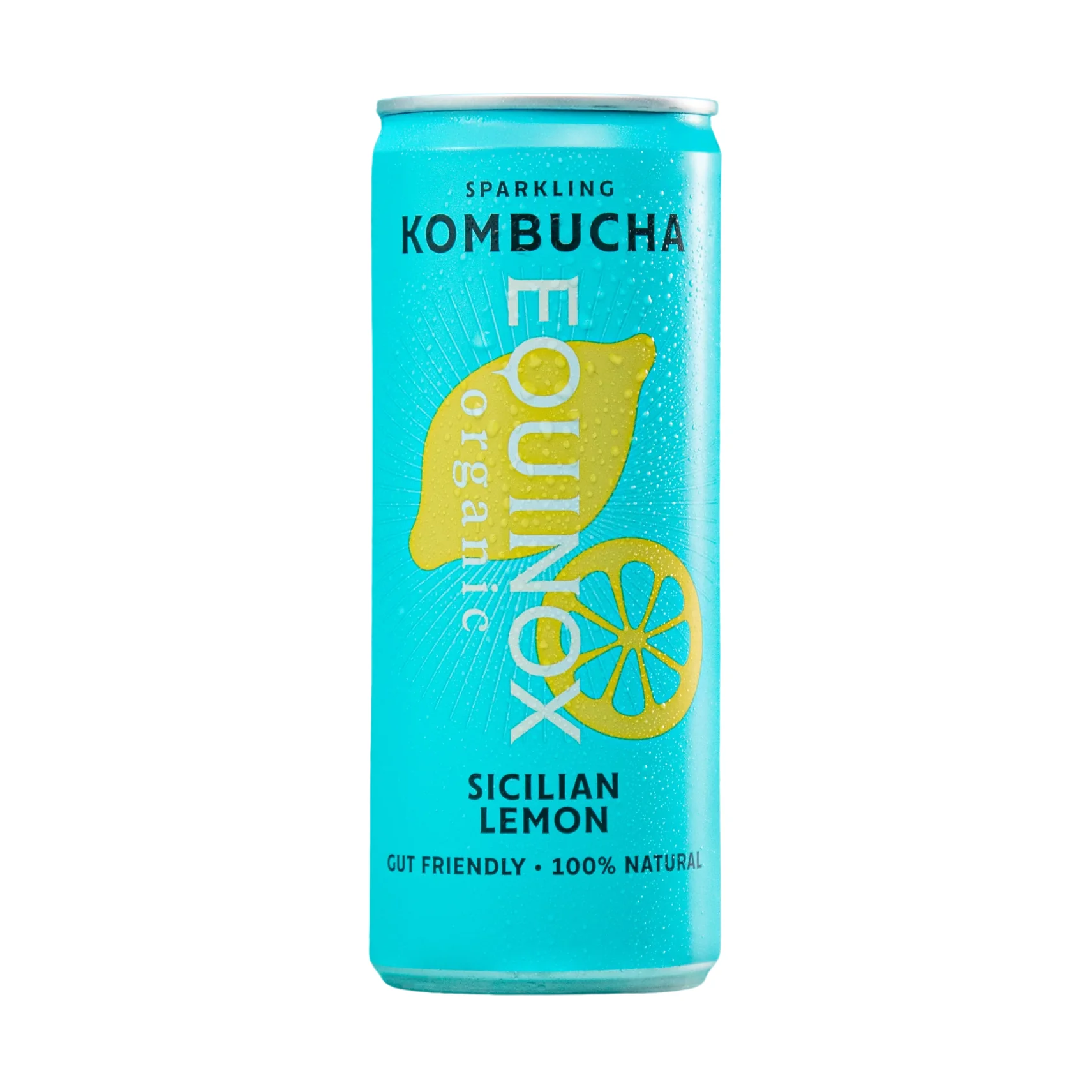 Equinox Organic Kombucha Sicilian Lemon