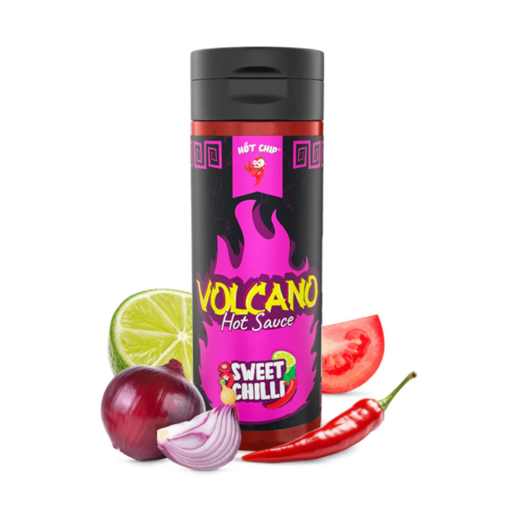 Salsa picante de chile dulce Hot Chip Volcano