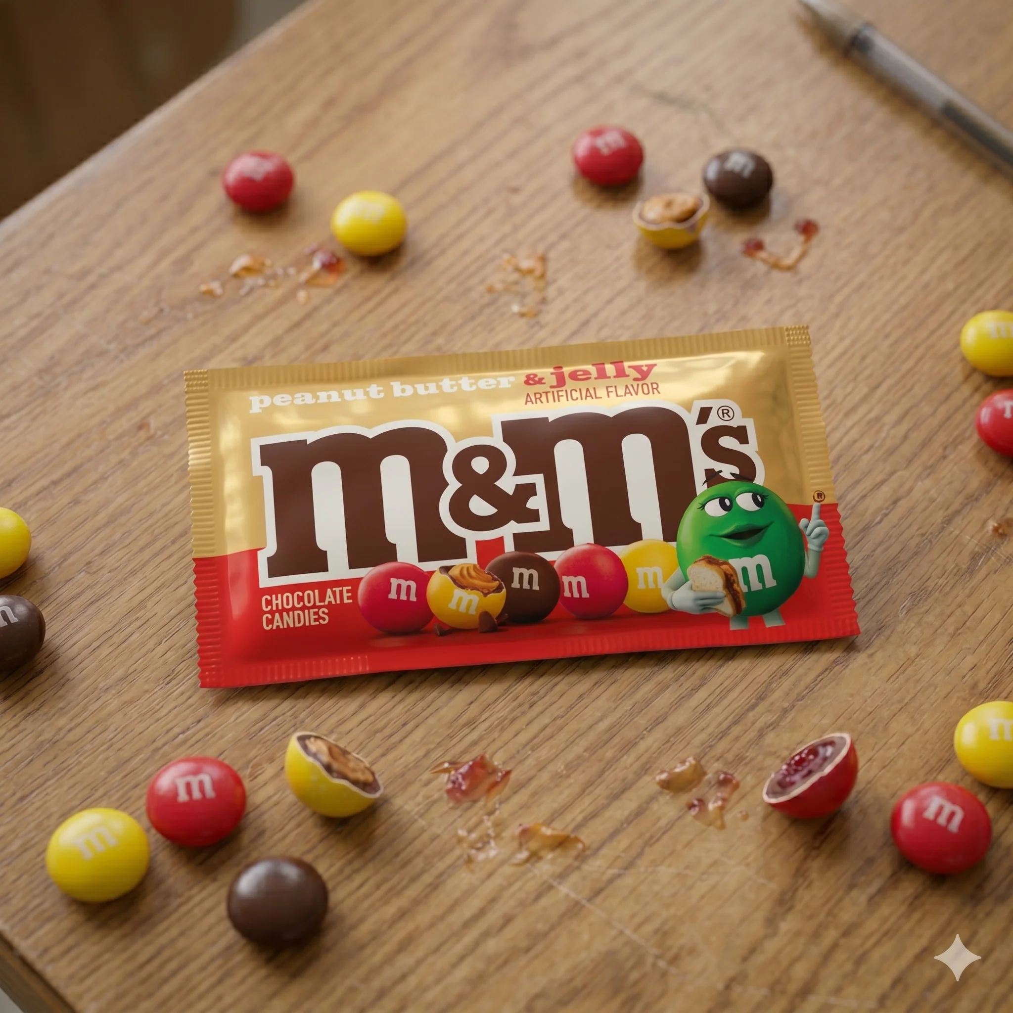 M&M's sabor crema de cacahuete y mermelada - Image 3