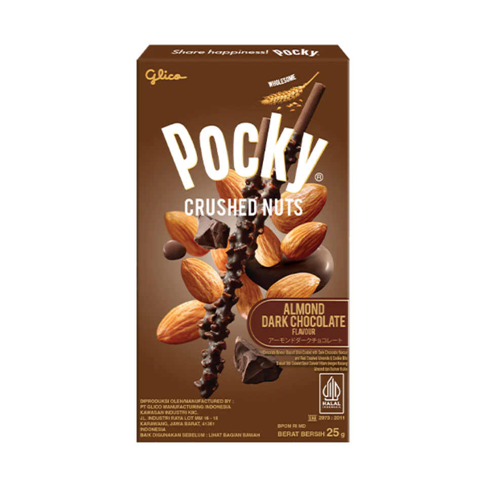 Pocky Almendra Chocolate Negro