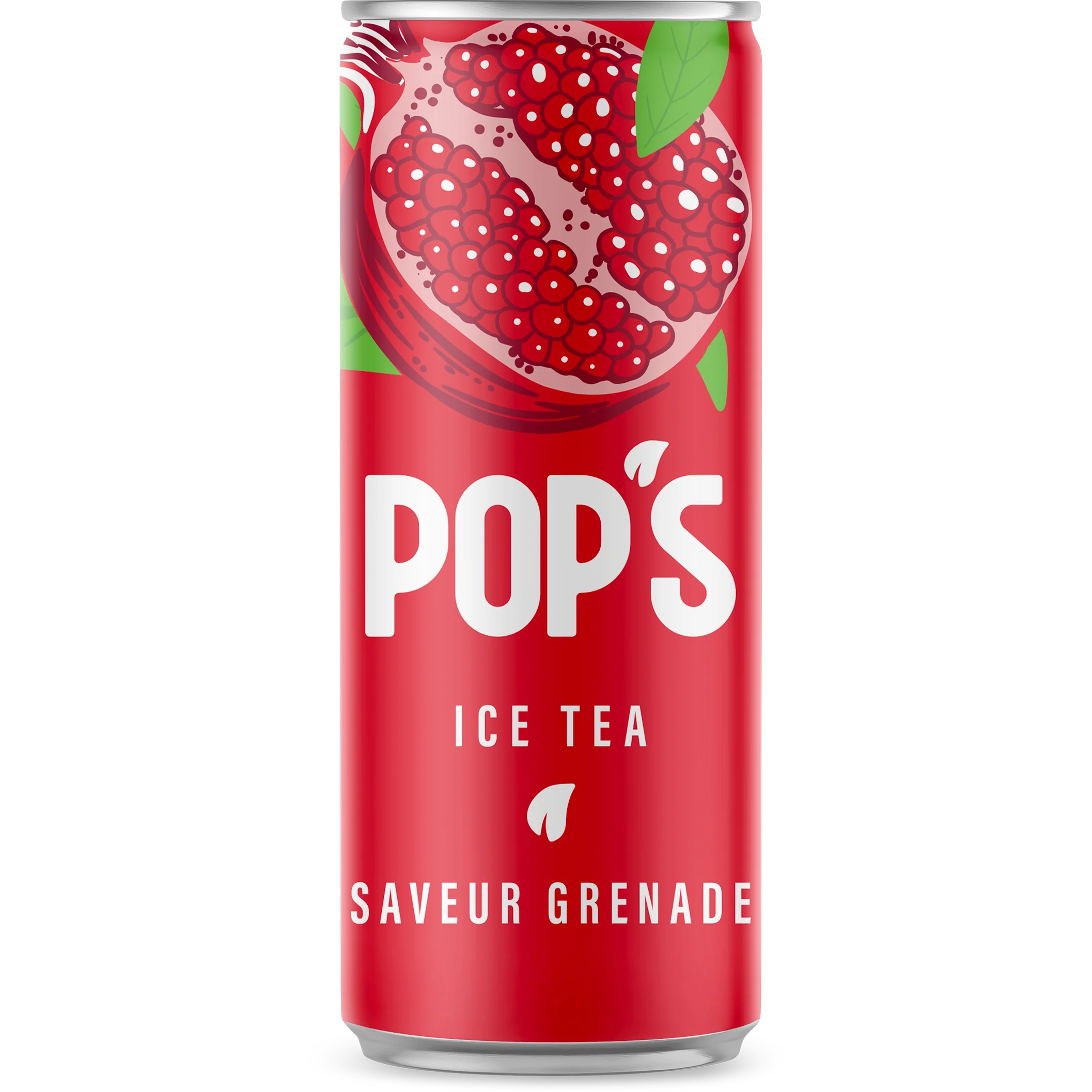 Pop's Ice Tea Granada Lata