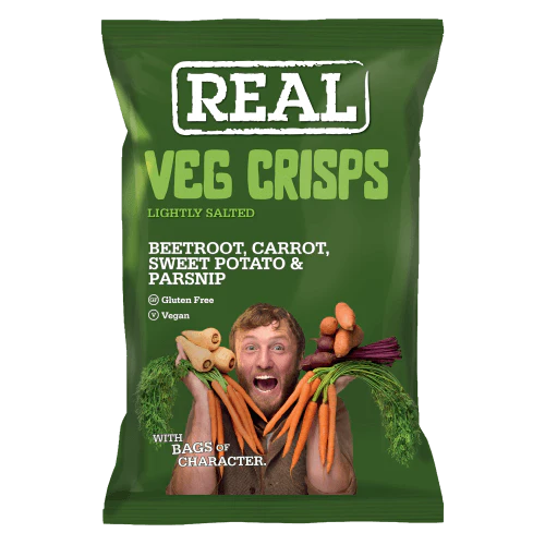 Chips de verduras Realmente Crujientes