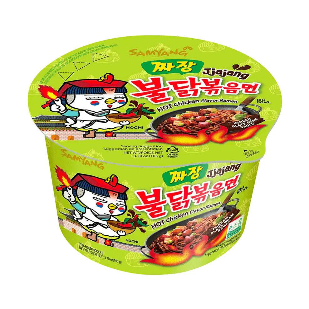 Samyang Ramen Bowl Hot Chicken Jjajang Big