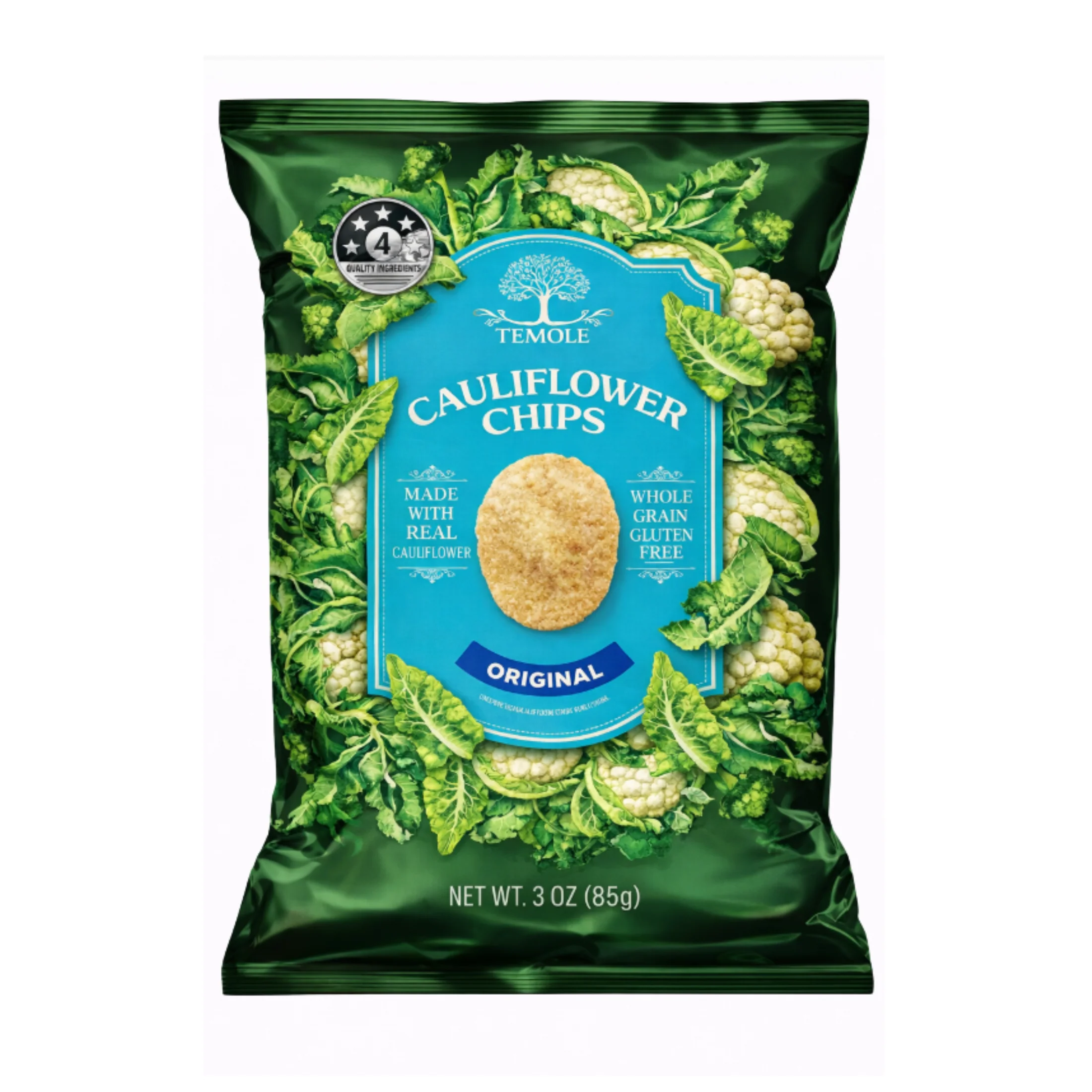 Temole Chips de Coliflor Sabor Original