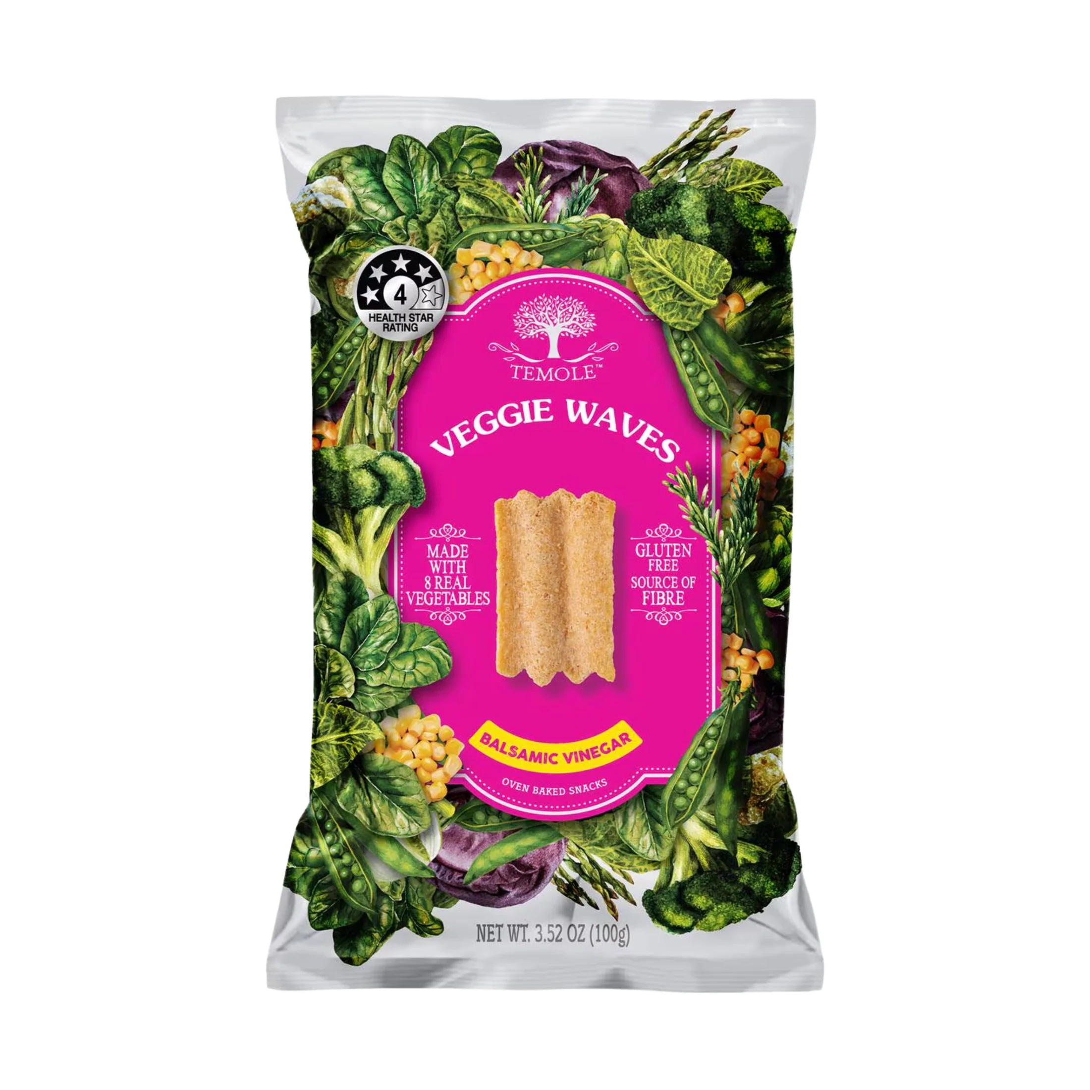 Temole Veggie Waves Vinagre Balsámico