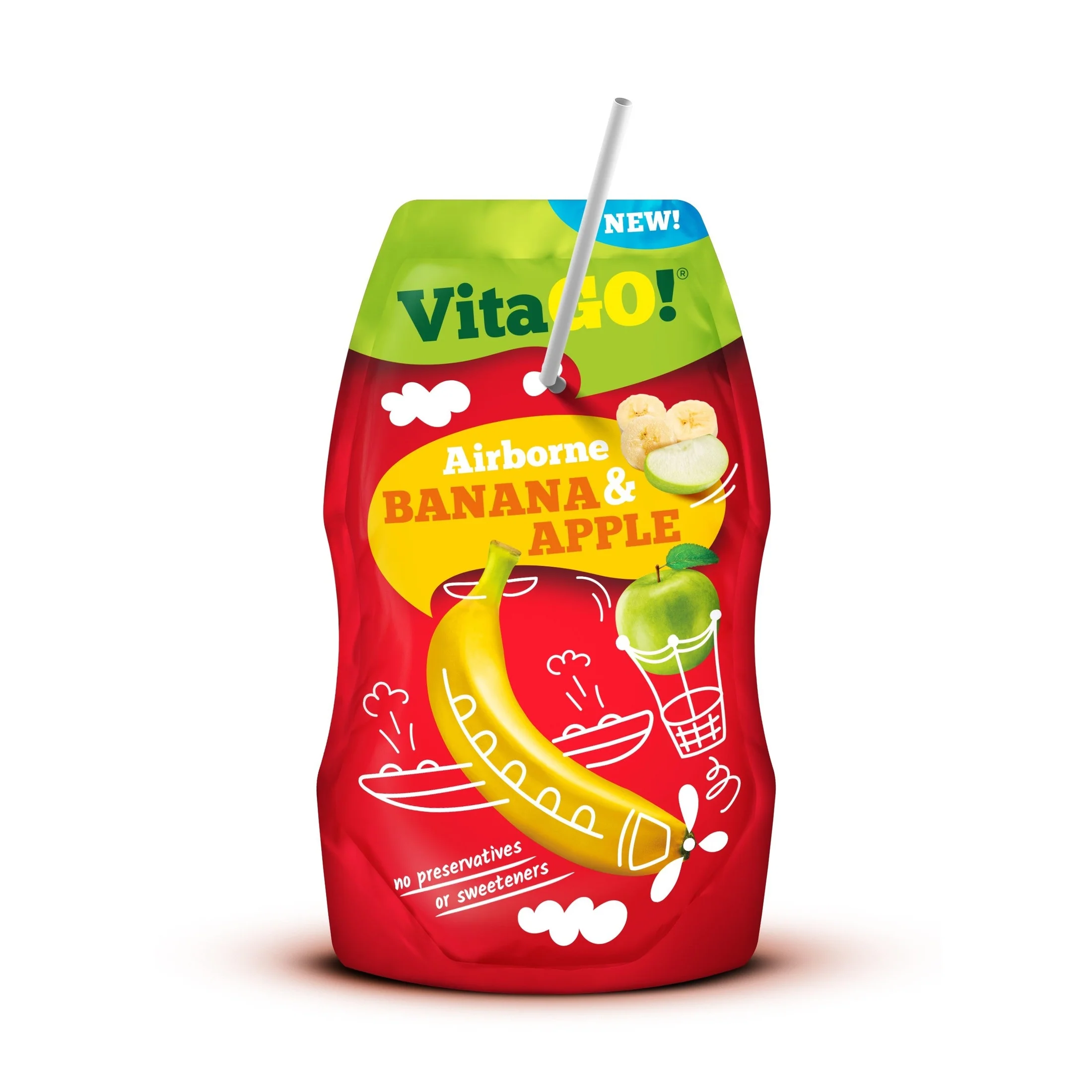 Vitago Plátano y Manzana